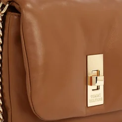 Tommy Hilfiger Mini Bags|Umhängetaschen<Soft Leather Mini Bag Umhängetasche Leder 18 cm brown