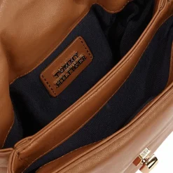 Tommy Hilfiger Mini Bags|Umhängetaschen<Soft Leather Mini Bag Umhängetasche Leder 18 cm brown