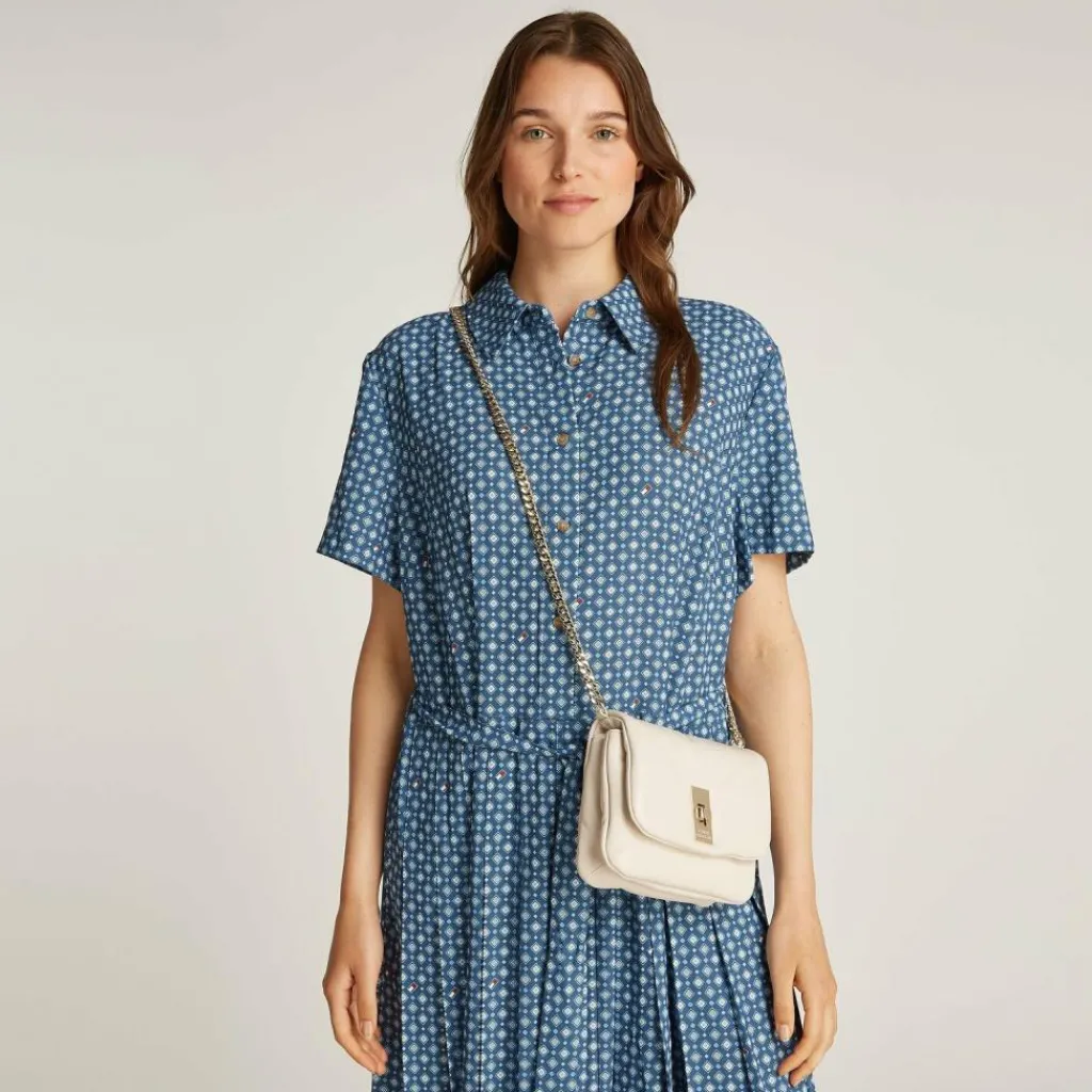 Tommy Hilfiger Soft Leather Mini Bag Umhängetasche Leder 18 cm