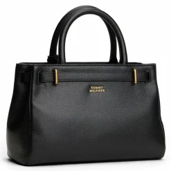 Online Tommy Hilfiger TH American Icon Shopper Tasche Leder 28 cm black