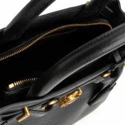 Online Tommy Hilfiger TH American Icon Shopper Tasche Leder 28 cm black