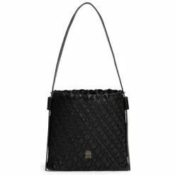 Sale Tommy Hilfiger TH Braided Schultertasche 25 cm black