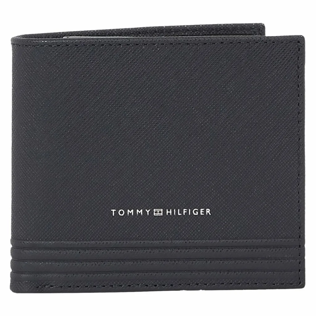 Clearance Tommy Hilfiger TH Business Geldbörse Leder 11.5 cm blue
