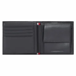 Clearance Tommy Hilfiger TH Business Geldbörse Leder 11.5 cm blue