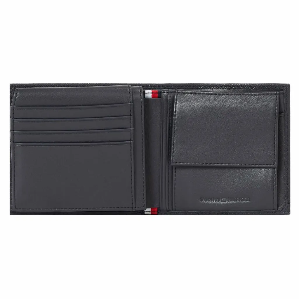 Clearance Tommy Hilfiger TH Business Geldbörse Leder 11.5 cm blue