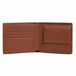Tommy Hilfiger Herrengeldbörsen Querformat<TH Corp Geldbörse Leder 9 cm winter cognac