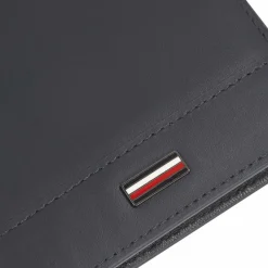 Online Tommy Hilfiger TH Corp Geldbörse Leder 11.5 cm blue