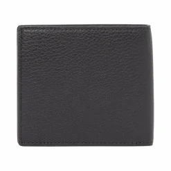 Tommy Hilfiger Herrengeldbörsen Querformat<TH Corp Geldbörse Leder 11.5 cm black