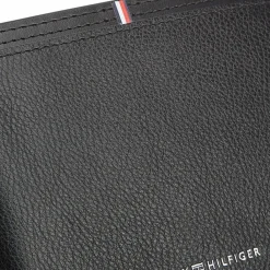 Online Tommy Hilfiger TH Corp Geldbörse Leder 9 cm black