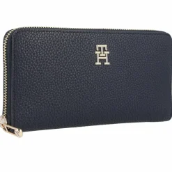 Discount Tommy Hilfiger TH Emblem Geldbörse 19 cm space blue