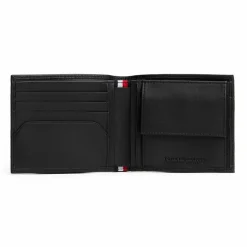 Outlet Tommy Hilfiger TH Flag Geldbörse 10 cm black