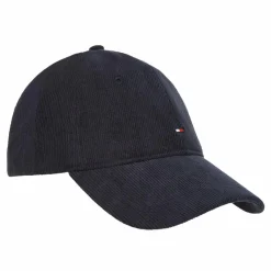 Outlet Tommy Hilfiger TH Flag Strickmütze space blue