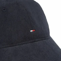 Outlet Tommy Hilfiger TH Flag Strickmütze space blue