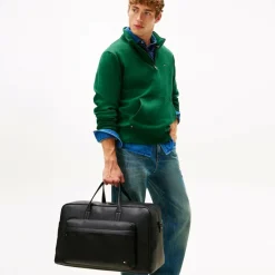 Tommy Hilfiger Weekender|Reisetaschen Ohne Rollen<TH Flag Weekender Reisetasche 50 cm black