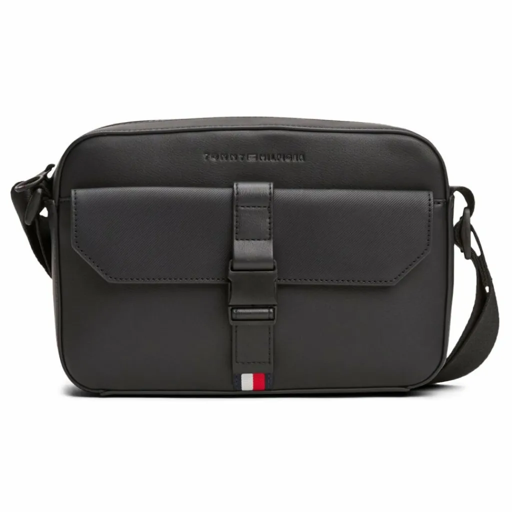 Online Tommy Hilfiger TH Foundation Umhängetasche 23 cm black