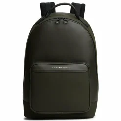 Tommy Hilfiger TH Foundation Daypack 44 cm Laptopfach green