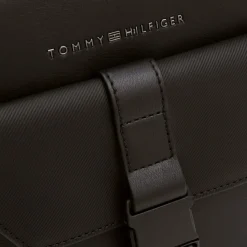 Tommy Hilfiger Umhängetaschen|Mini Bags<TH Foundation Mini Bag Umhängetasche 16 cm black