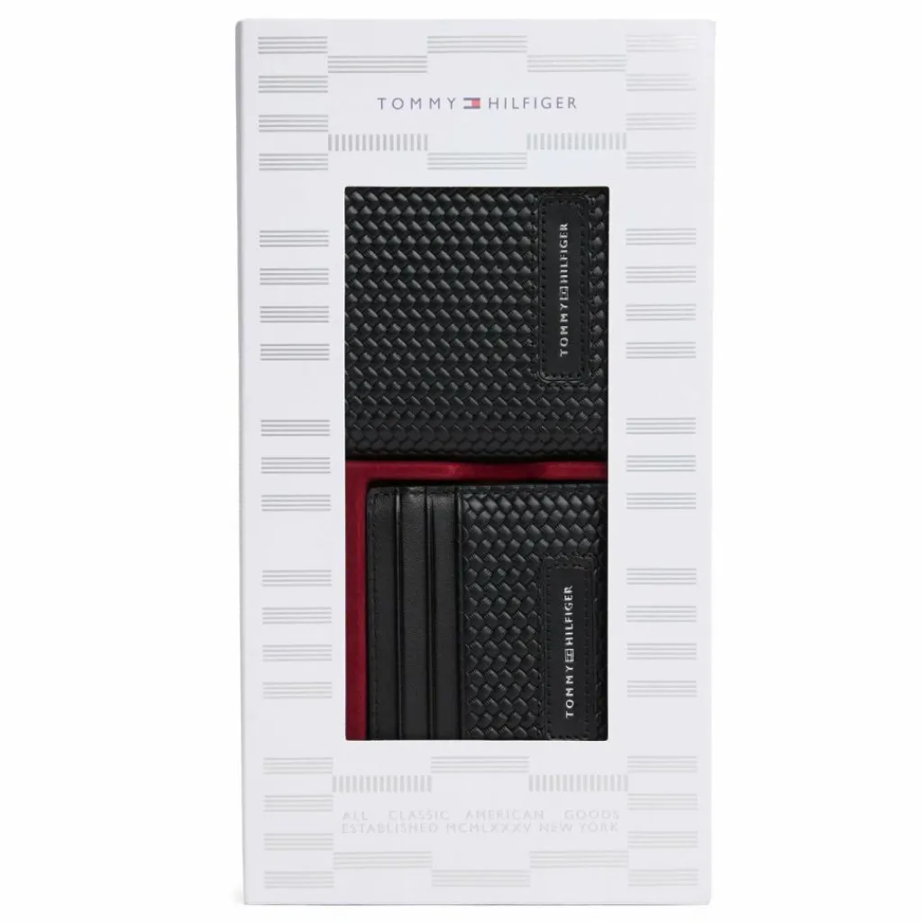 Online Tommy Hilfiger TH Gifting Geldbörse Leder 10.5 cm Geschenkbox black