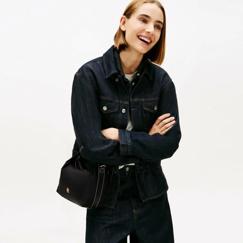 Clearance Tommy Hilfiger TH Go Handtasche 28 cm black