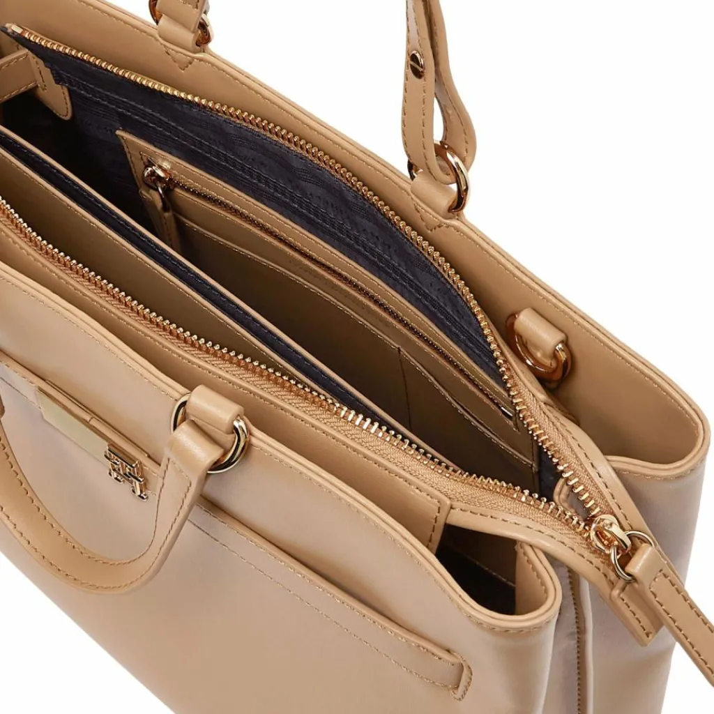 New Tommy Hilfiger TH Heritage Shopper Tasche 34 cm khaki