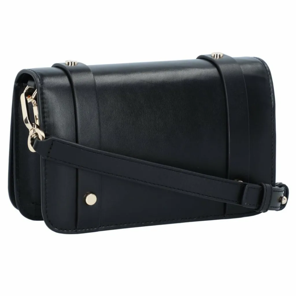 Hot Tommy Hilfiger TH Heritage Umhängetasche Leder 22 cm black