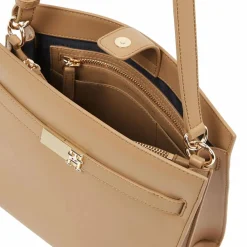 Tommy Hilfiger Henkeltaschen|Schultertaschen<TH Heritage Schultertasche 26 cm khaki