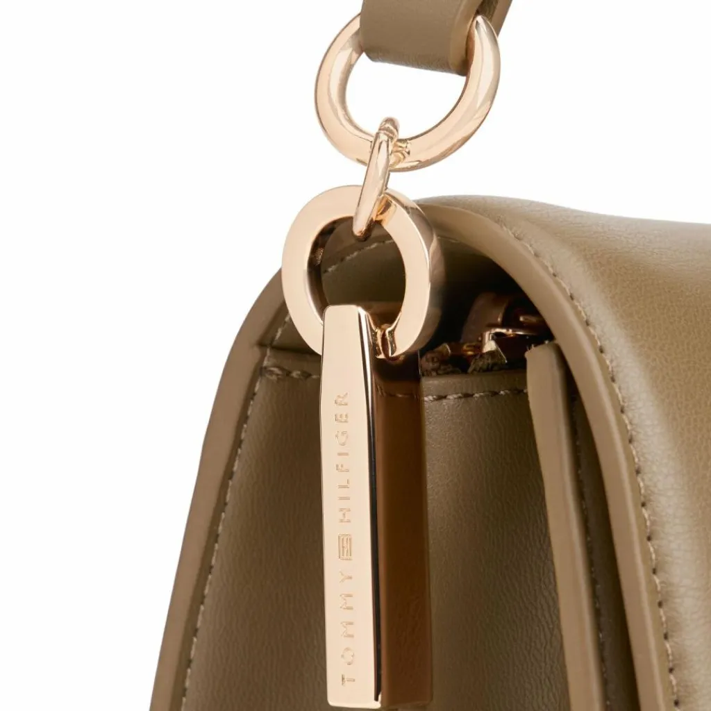Outlet Tommy Hilfiger TH Heritage Schultertasche 25 cm nordic taupe