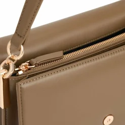 Outlet Tommy Hilfiger TH Heritage Schultertasche 25 cm nordic taupe