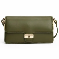 Tommy Hilfiger Henkeltaschen|Schultertaschen<TH Heritage Schultertasche 26 cm green