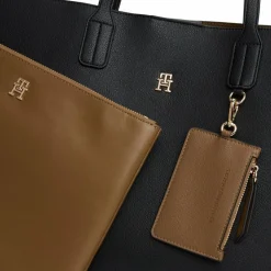 Tommy Hilfiger Shopper|Schultertaschen<TH Icon Shopper Tasche 51 cm black