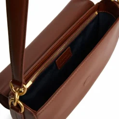 Tommy Hilfiger Schultertaschen<TH Iconic Schultertasche Leder 25 cm brown