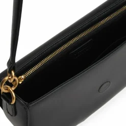 Outlet Tommy Hilfiger TH Iconic Schultertasche Leder 25 cm black