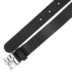 Tommy Hilfiger Damengürtel<TH Logo Gürtel Leder black