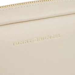 Hot Tommy Hilfiger TH Logotape Umhängetasche 20 cm beige