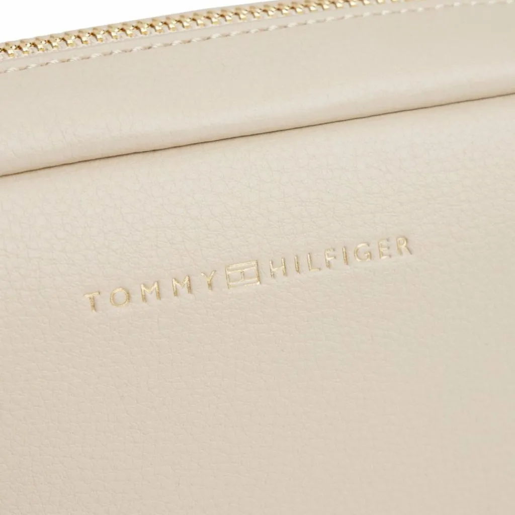 Hot Tommy Hilfiger TH Logotape Umhängetasche 20 cm beige