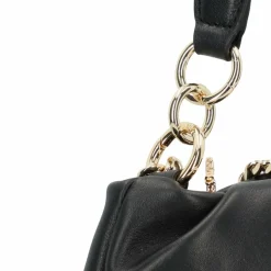 Sale Tommy Hilfiger TH Luxe Soft Leather Schultertasche Leder 30 cm black