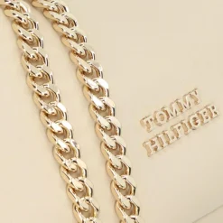 Tommy Hilfiger Umhängetaschen<TH Luxe Umhängetasche Leder 21 cm cream