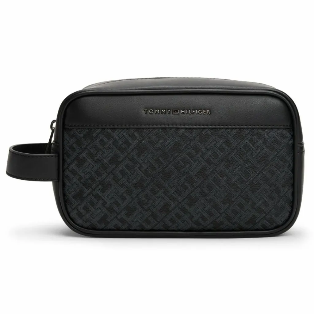 Tommy Hilfiger Kulturbeutel<TH Monogram Kulturbeutel 21 cm black