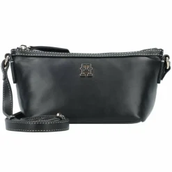 Tommy Hilfiger TH Monoplay Leather Umhängetasche Leder 18 cm