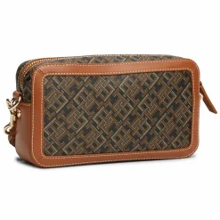 Outlet Tommy Hilfiger TH Monoplay Umhängetasche 21 cm black - tan mix