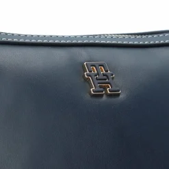 Tommy Hilfiger Umhängetaschen<TH Monoplay Leather Umhängetasche Leder 18 cm space blue