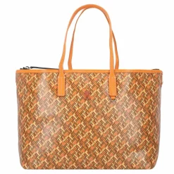 Best Tommy Hilfiger TH Monoplay Leather Shopper Tasche 36 cm rich ochre
