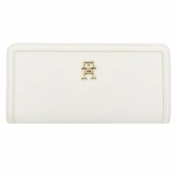 Tommy Hilfiger Damengeldbörsen Querformat<TH Monotype large Geldbörse 18.5 cm ecru