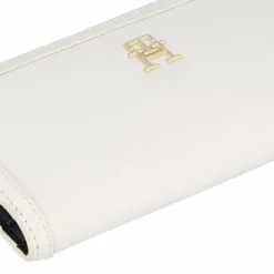 Tommy Hilfiger Damengeldbörsen Querformat<TH Monotype large Geldbörse 18.5 cm ecru