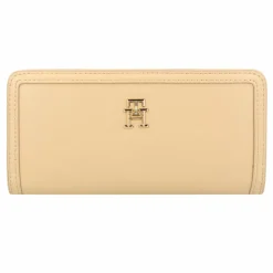 Tommy Hilfiger Damengeldbörsen Querformat<TH Monotype large Geldbörse 18.5 cm harvest wheat