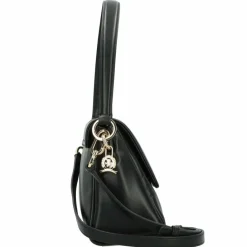 Discount Tommy Hilfiger TH Plaque Schultertasche Leder 26 cm black