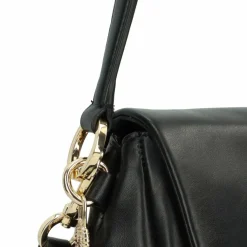 Discount Tommy Hilfiger TH Plaque Schultertasche Leder 26 cm black