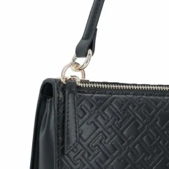 Tommy Hilfiger Schultertaschen|Henkeltaschen<TH Refined Schultertasche 24 cm black