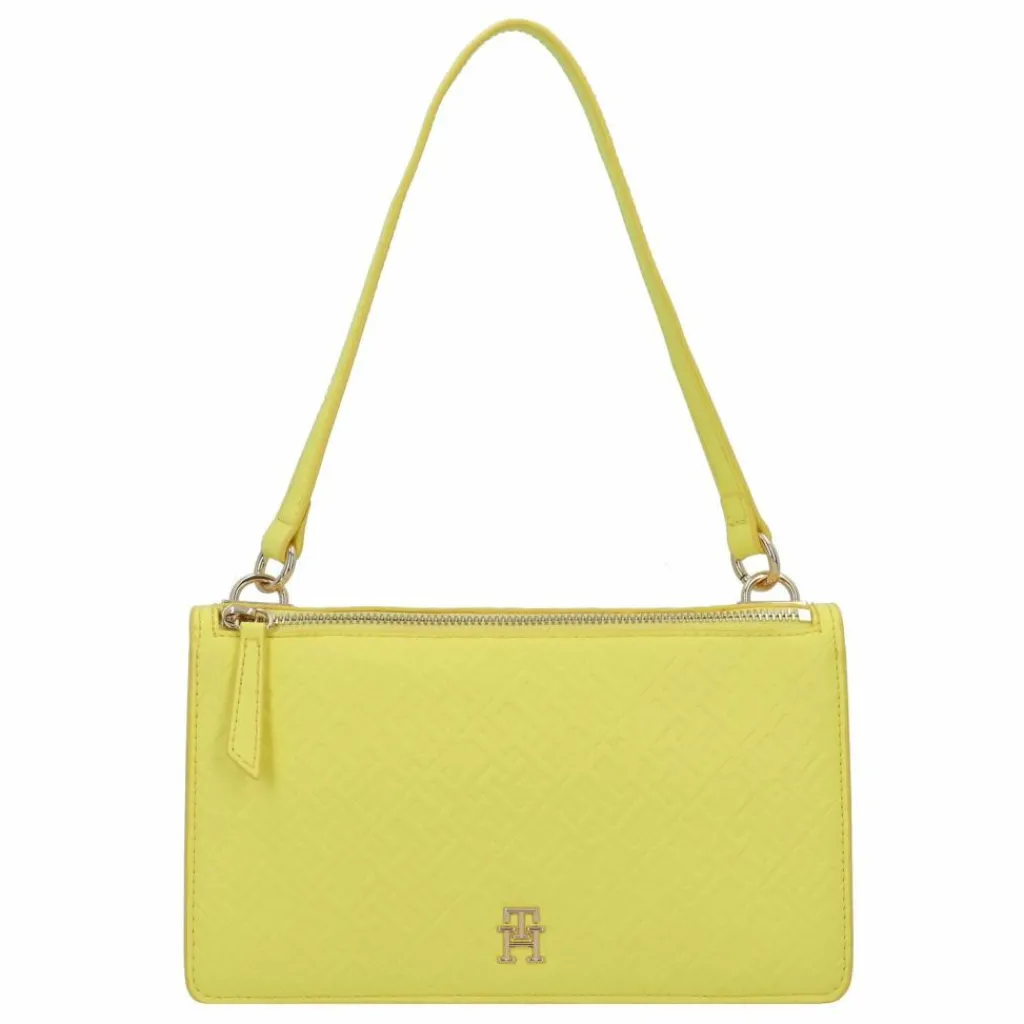 Tommy Hilfiger Schultertaschen|Henkeltaschen<TH Refined Schultertasche 24 cm yellow tulip