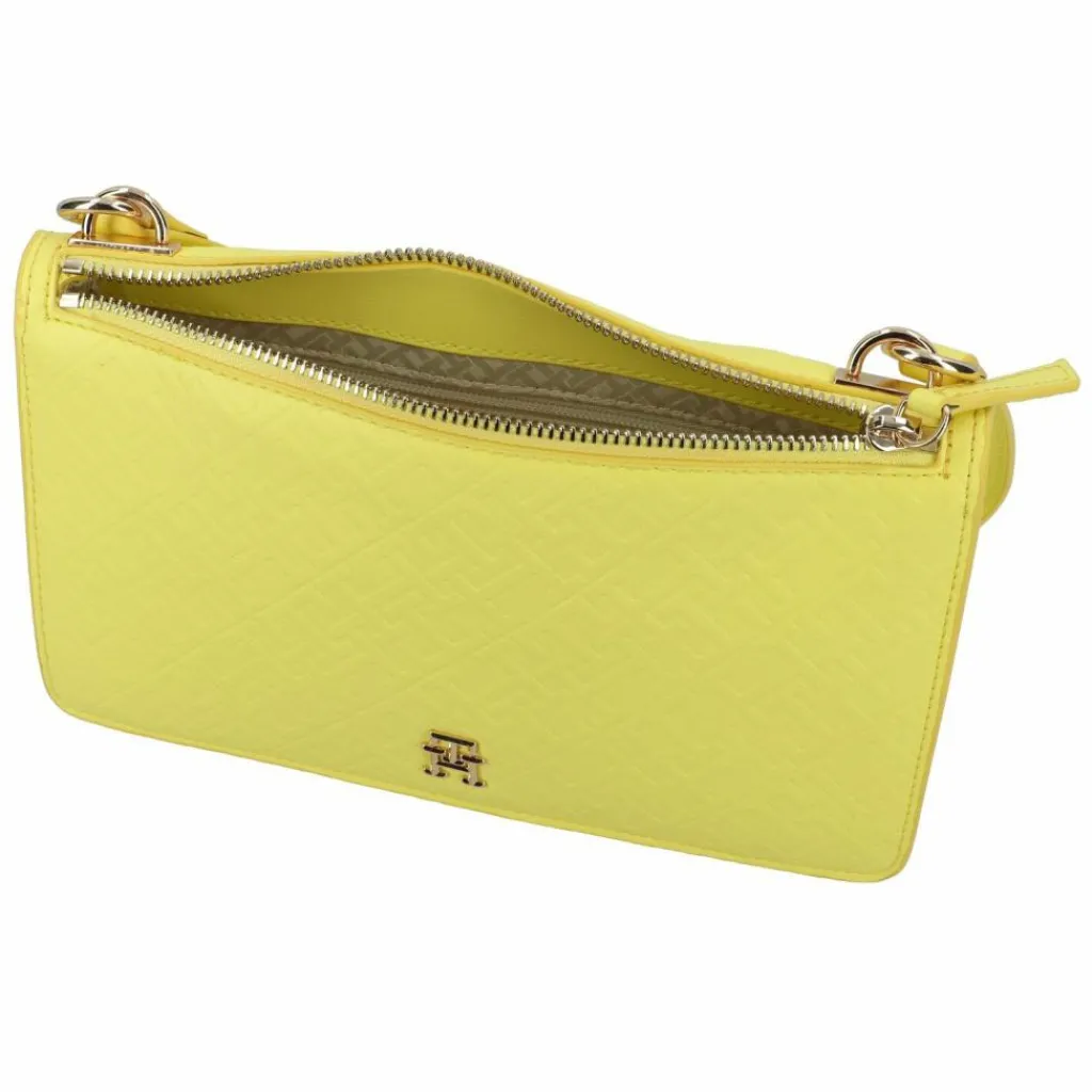 Tommy Hilfiger Schultertaschen|Henkeltaschen<TH Refined Schultertasche 24 cm yellow tulip